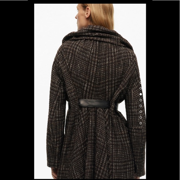 Women Zara Balloon Collar Coat Limited Edition Size M-L - Picture 5 of 10